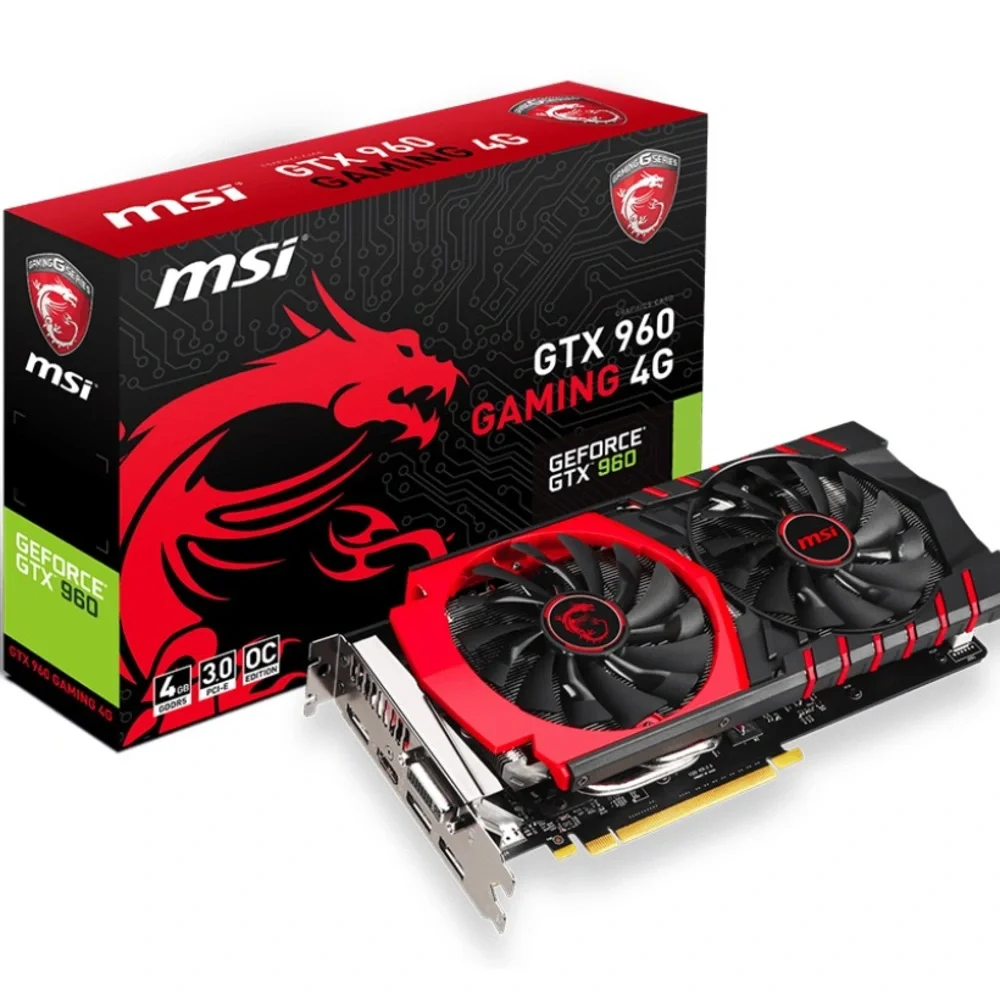 MSI NVIDIA GeForce GTX 960 4GB | GPU | Graphics Card